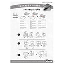 T-Rex Head 3D Mask Card Craft Kit-2