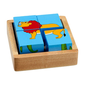 Wooden World Animal Block Puzzle Toy