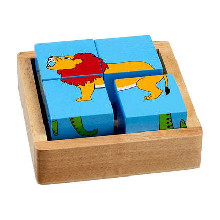 Wooden World Animal Block Puzzle Toy