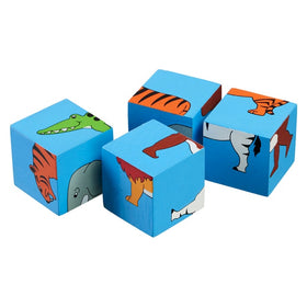 Wooden World Animal Block Puzzle Toy - 0
