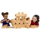 Deluxe Noah's Ark Play-set - natural wood-4