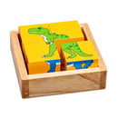 Wooden Dinosaur Block Puzzle Toy-1