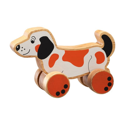 Wooden Dog Push-along Toy