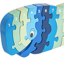 Wooden Whale Number 1-25 Jigsaw Puzzle-2