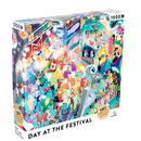 Colourful box for a 1000 piece jigsaw puzzle