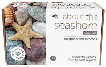 Box for Seashore Nature Kit. White background.
