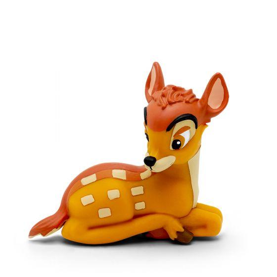 Tan coloured Bambi figure lying down.