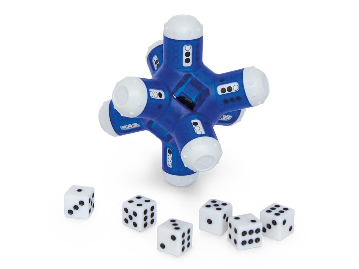 Dice moving puzzle game with 6 dice.