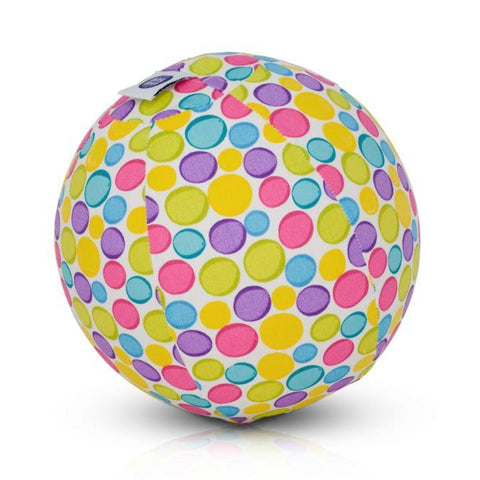 Brightly coloured balloon cover