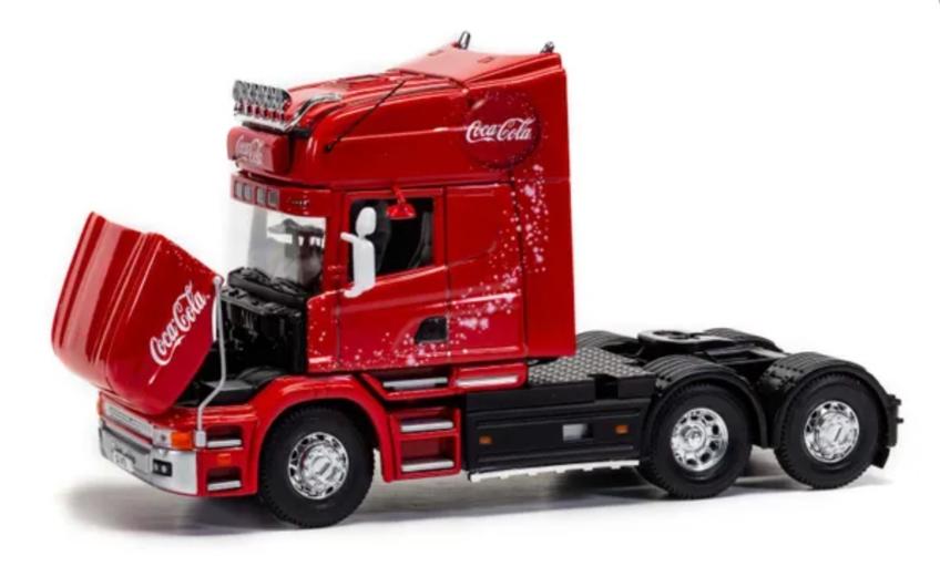 Cap section of the model Cola truck.