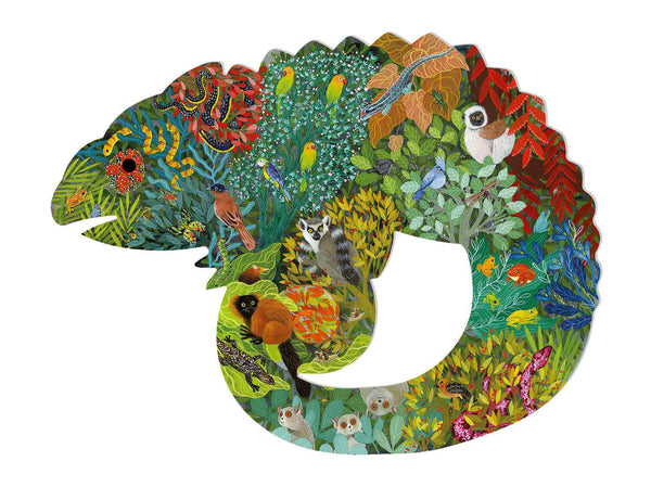 Djeco - Puzz'Art Chameleon 150 Piece Puzzle - 2