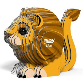Eugy model of a lion.