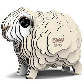 Eugy cardboard sheep model.