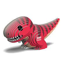 Eugy 3D card model of a Tyrannosaurus.