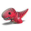 Eugy 3D card model of a Tyrannosaurus.