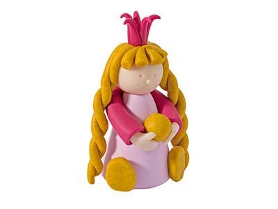Clay model of a FIMO princess
