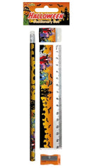 Halloween stationery set with 4 pieces.