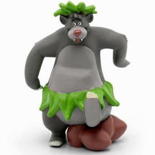 Baloo bear figure from The Jungle Book wearing a green hula skirt.