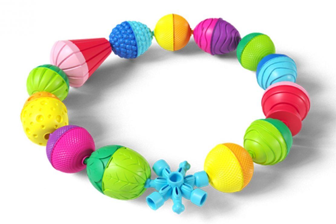 Lalaboom laced beads for young children.