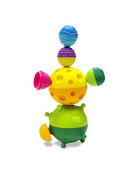 Colourful, sensory balls that click together.