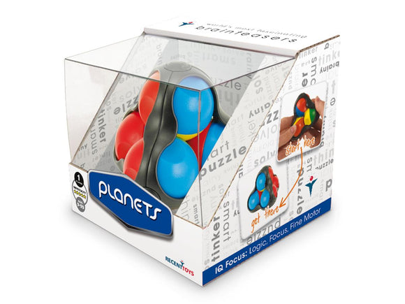 Jewel-shaped Mind-jewel puzzle in manufacturer's packaging.