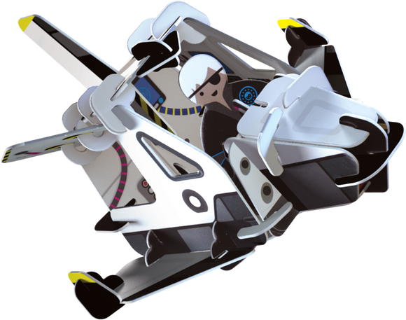 Play Press space ranger spaceship model.