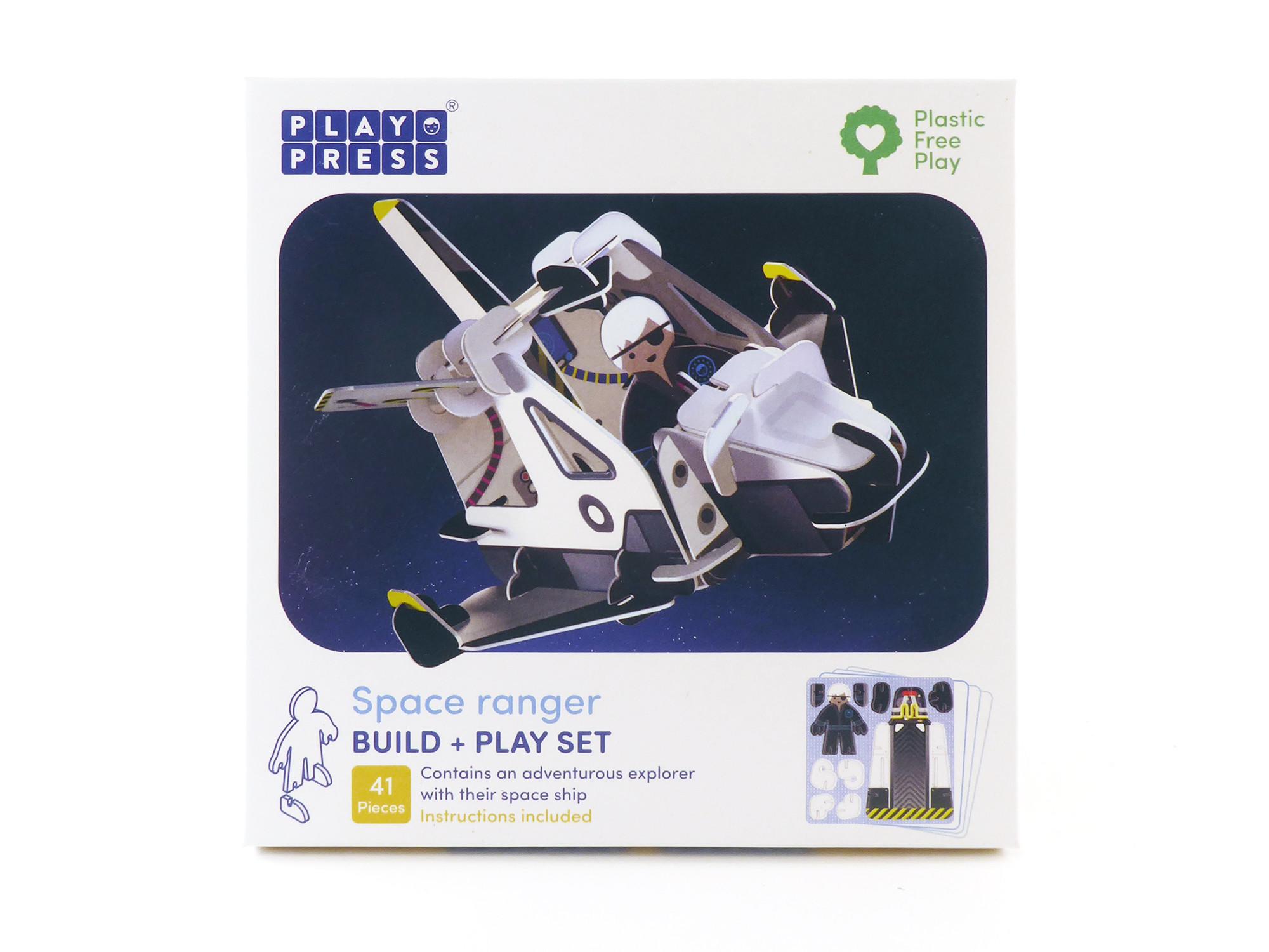 Box showing Play Press space ranger product.
