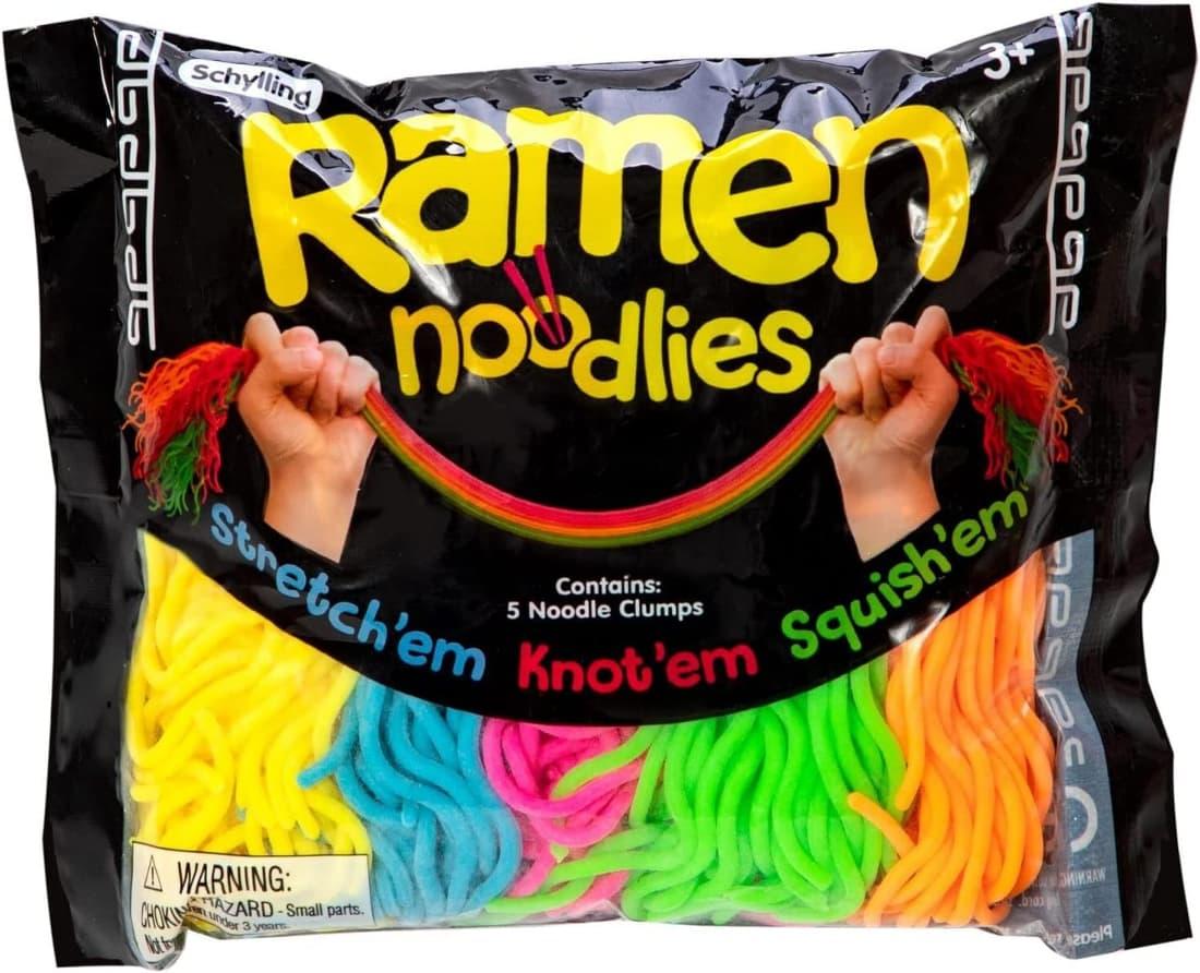 Pack of Ramen noodlies toy.