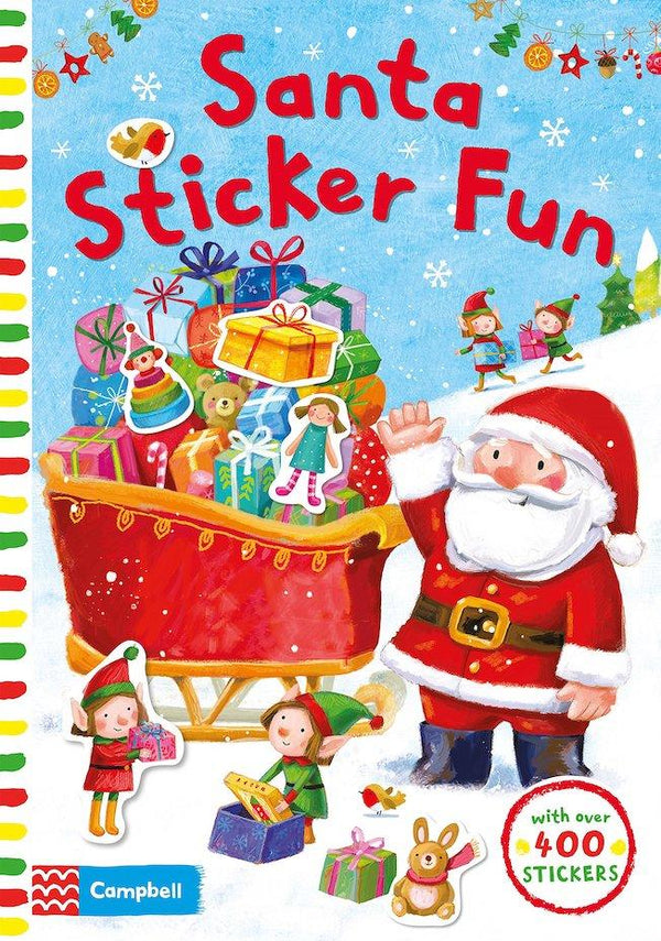 Santa Sticker Fun - 1