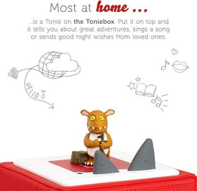 Gruffalo's Child figure atop a red Toniebox.