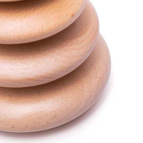 Wooden Stacking Pebbles - 2