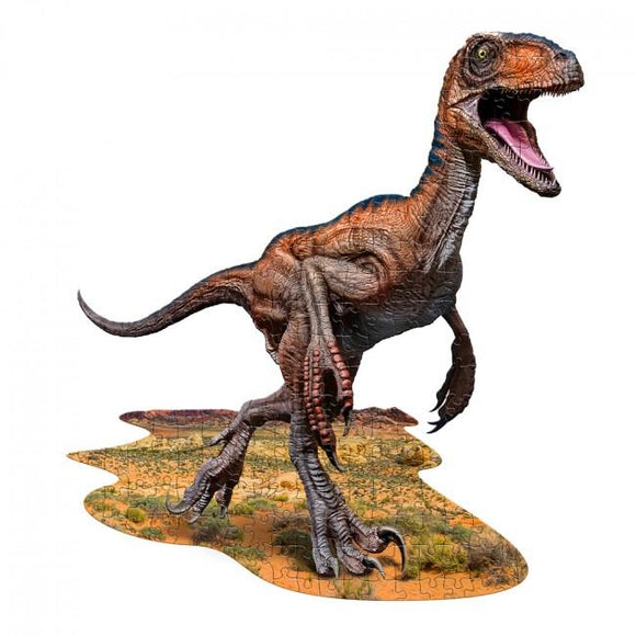 Raptor-shaped jigsaw puzzle.