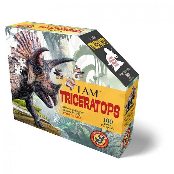 I AM TRICERATOPS 100 Piece Jigsaw Puzzle - 3